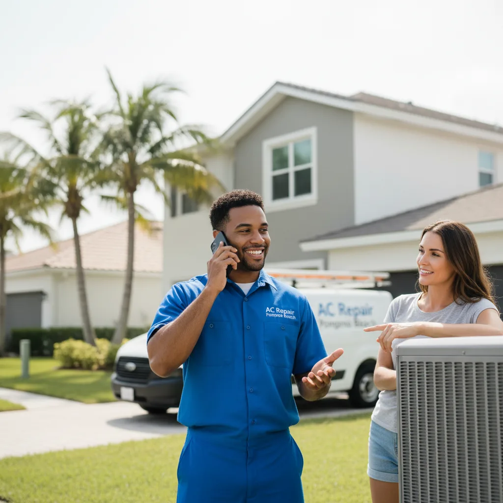 AC Repair Pompano Beach customer support in Leland